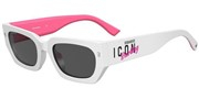 Vásárolja meg vagy tekintse meg nagy méretben a DSquared2 Eyewear modell képét ICON0017S-7FTIR.
